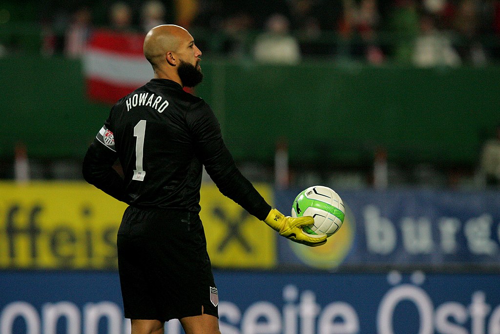 Soccer Player Tim Howard - A Hall Of Famer - Cobra Shinguards ...